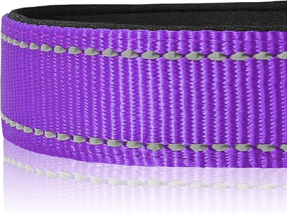 Joytale Reflective Dog Collar, Soft Neoprene Padded Breathable Nylon Pet Collar - Image 4