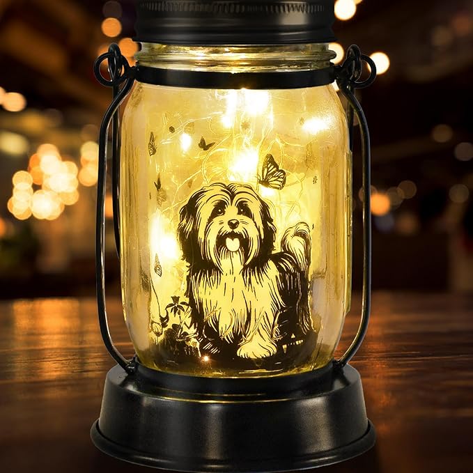 kyoryuger Shih Tzu Gifts for Women/Men Shih Tzu Solar Lanterns Dog Mom Birthday by kyoryuger