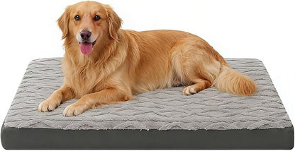 Orthopedic Dog Beds for Medium Dogs – Waterproof Plush Pet Mattress by %E3%80%90AWarmHavenforPets%E3%80%91