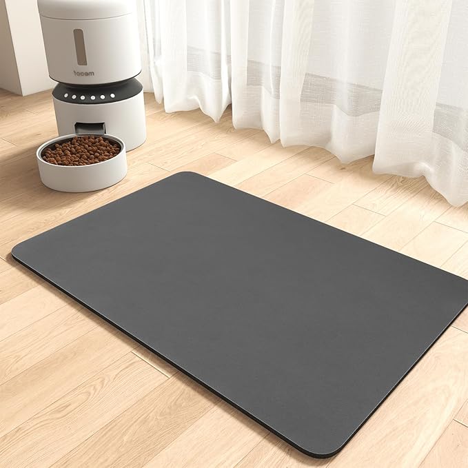 MontVoo-Absorbent Pet Feeding Mat-No Stains Pet Mat by MontVoo