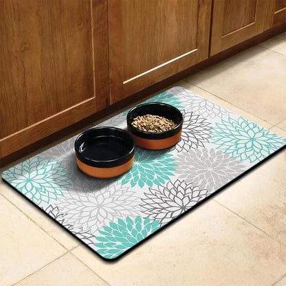 Pet Feeding Mat for Floors Waterproof Dog Mat for Food and Water Absorbent - Image 3