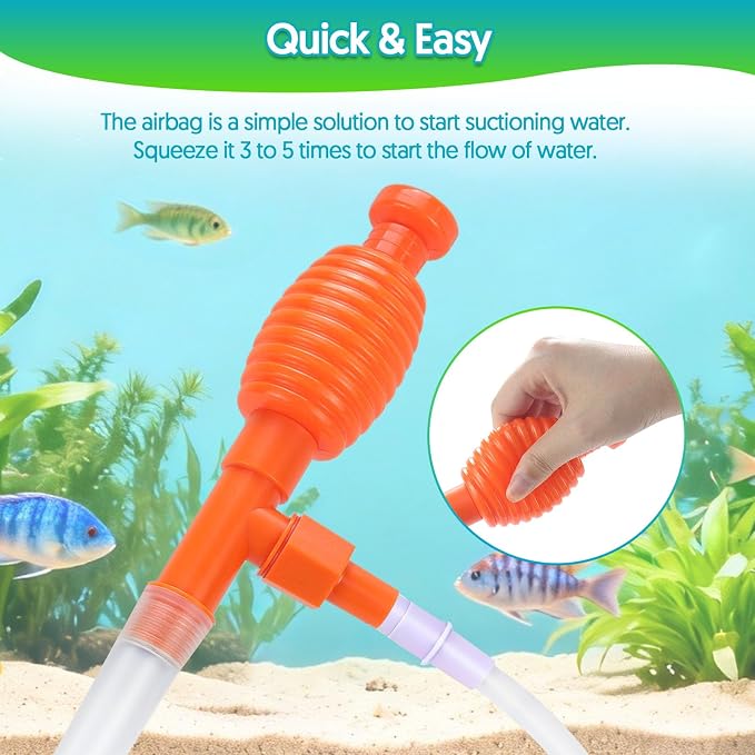 Fish Tank Cleaner Gravel Vacuum - Image 2