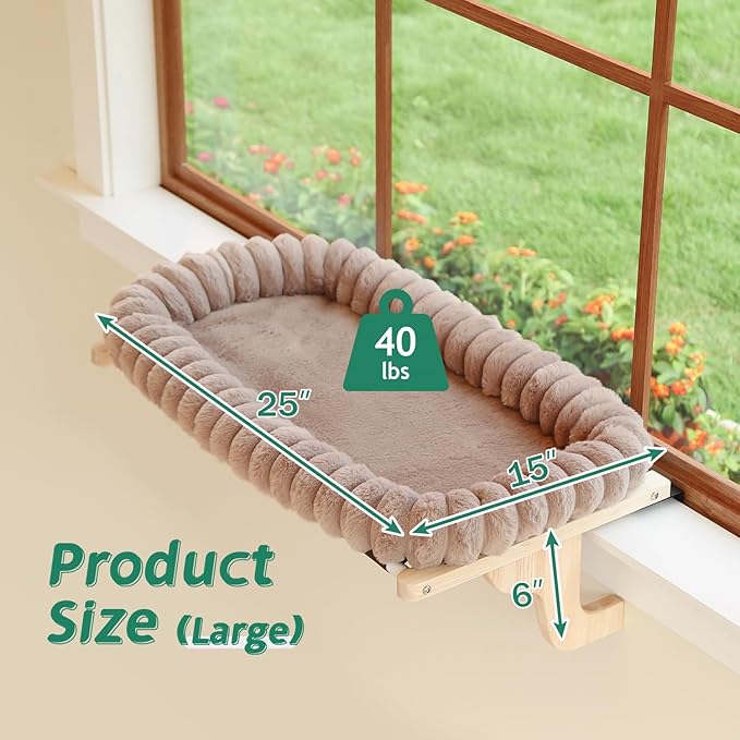 Zakkart SnugCloud Cat Window Perch - Image 7