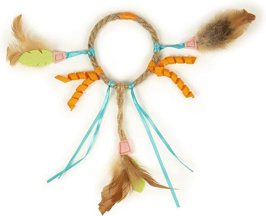 SmartyKat Dream Dangler 2-in-1 Hanging Feather Cat Toy by SmartyKat