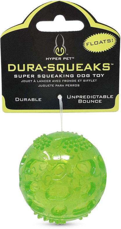Hyper Pet DuraSqueak Dog Ball Toy, Interactive Dog Toys that Float and Squeaks by HyperPet