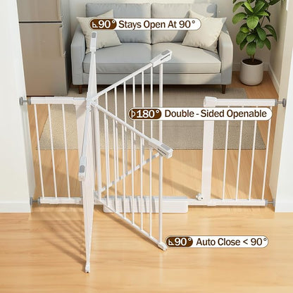 Mumeasy 29.7–51 Inch Extra Wide Baby Gate - Image 8
