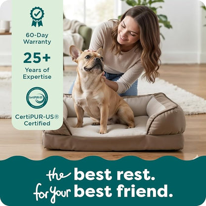 FurHaven Orthopedic Dog Bed for Medium Dogs, Perfect Comfort Sofa - Image 9
