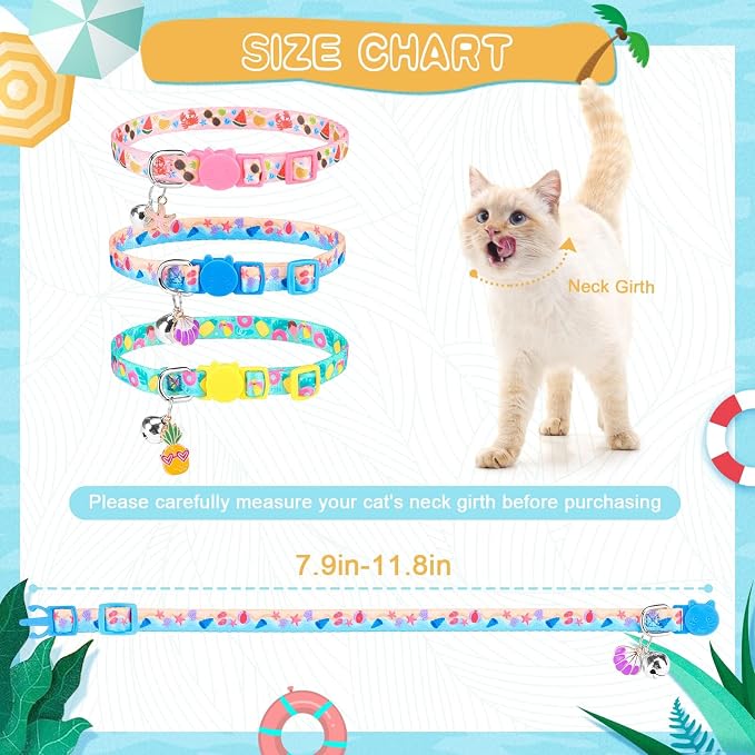 PUPTECK Summer Cat Collars Breakaway - Image 5