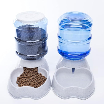 Pet Feeder and Water Food Dispenser Automatic Water Bowl - Image 2