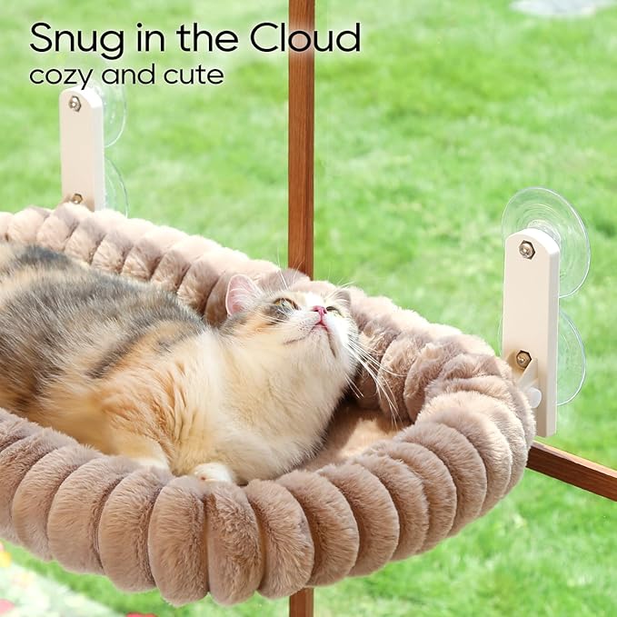 Zakkart SnugCloud Foldable Cat Window Perch - Image 5