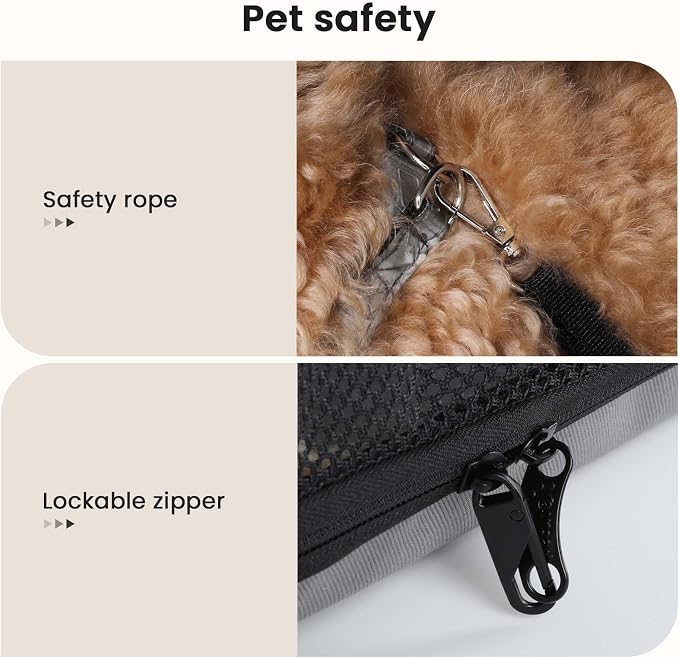 Dog Car Carrier Light Weight 24×17.7×20.5in, Dog Carrier Easy to Assemble - Image 6