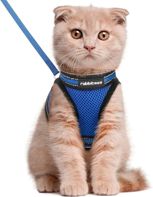 rabbitgoo Cat Harness and Leash Set by rabbitgoo