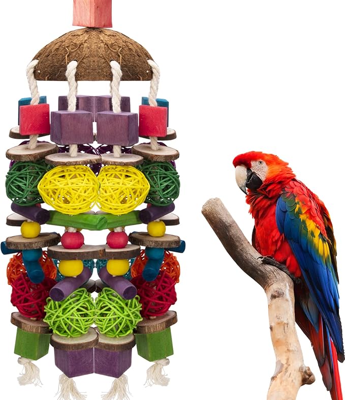 EBaokuup Large Bird Parrot Toys by EBaokuup