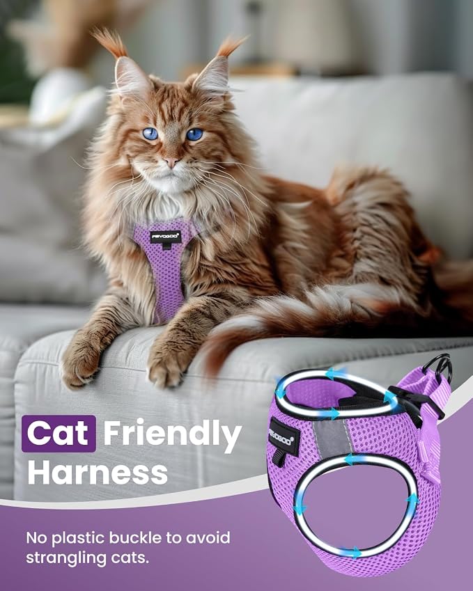 FAYOGOO Cat Harness, Cat Leash and Harness Set - Image 3
