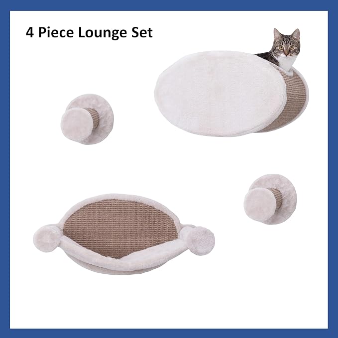 TRIXIE Wall Mounted Cat Lounge Set - Image 5