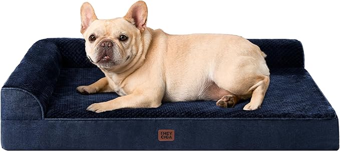 EHEYCIGA Orthopedic Dog Bed Medium Size Dogs, Memory Foam Dog Bed by EHEYCIGA
