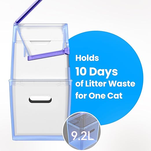 Neakasa PooGuard Litter Disposal Bin, 9.2L Trash Can - Image 2