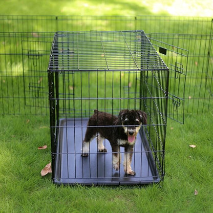 PEEKABOO Dog Pen Pet Playpen Dog Fence Indoor Foldable Metal Wire Exercise - Image 6