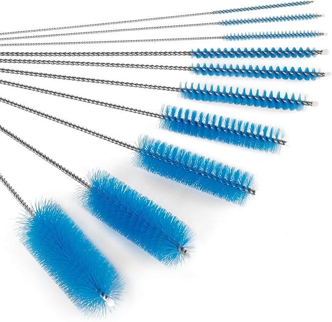 CiaraQ Bottle Cleaning Brushes, 8 Inch Nylon Tube Brush Set, Cleaner - Image 6