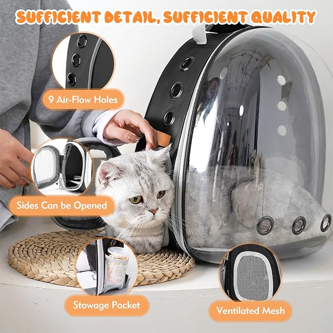 Cat Carrier Backpack, Cat Carrier Backpack - Image 3