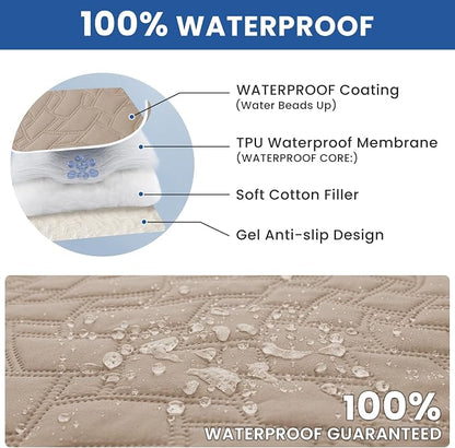 Waterproof Dog Bed Cover Pet Blanket, Soft Couch Cover - Image 2