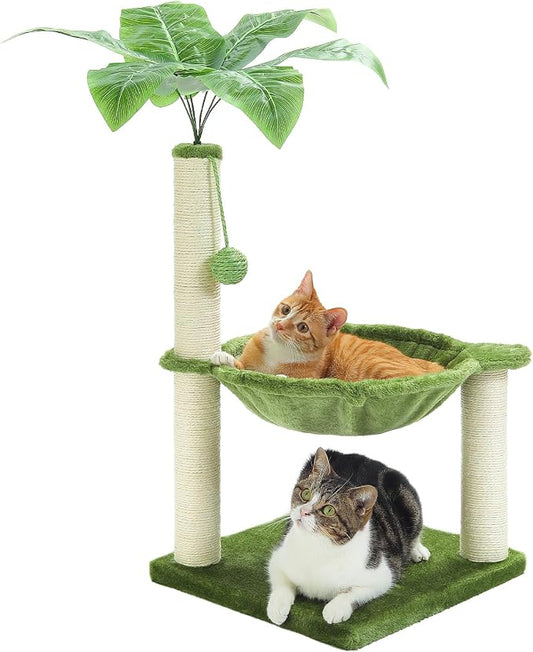 Small Cat Tree, Large Hammock and Dangling Ball by MUTTROS