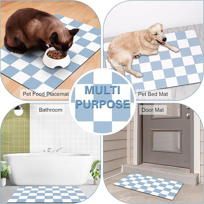 Cat Food Mat - 12"x 20" Cat Dog Mats - Image 6