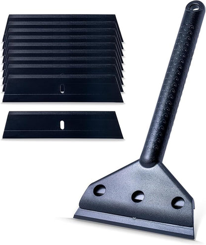 FOSHIO Long Handle Plastic Razor Blade Scraper by FOSHIO