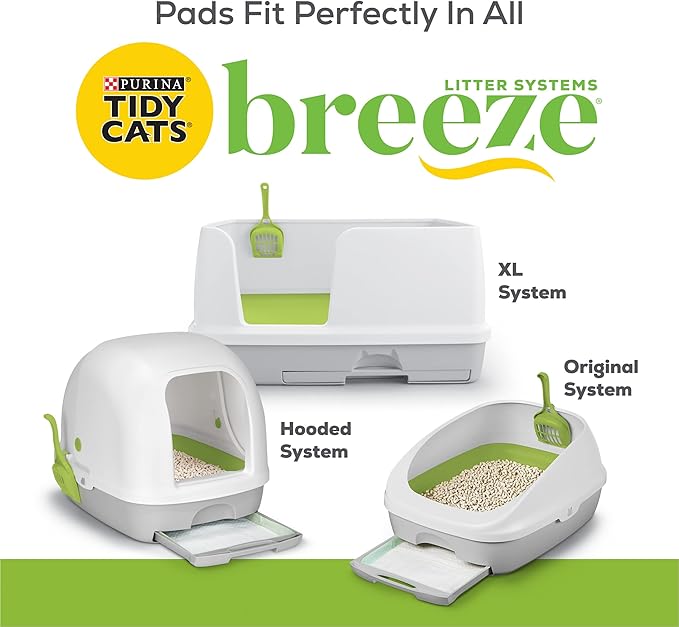 Purina Tidy Cats Cat Litter Breeze Pads Refill Pack Multi Cat Litter Pads - Image 6