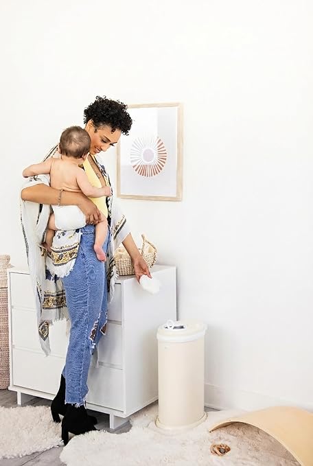 Ubbi Stainless Steel Diaper Pail, Odor Locking, No Special Bag Required - Image 8