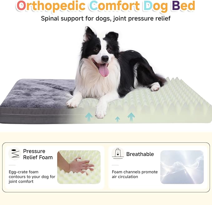 Waterproof Dog Bed for Crate - Image 7