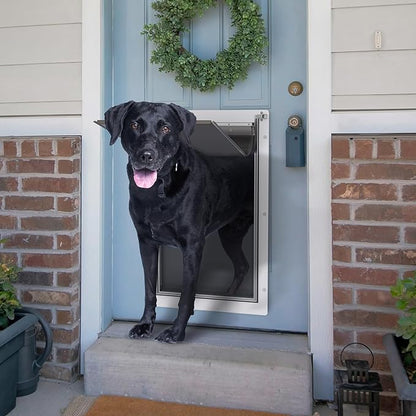 Baboni 3-Flaps Pet Door for Interior and Exterior Doors, Steel Frame and - Image 7