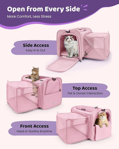 MIDOG Cat Carrier Soft for Small to Medium-Sized Cats, TSA Airline Approved - Image 3