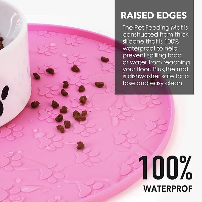 Dog Food Mat - Waterproof Dog Bowl Mat - Image 3