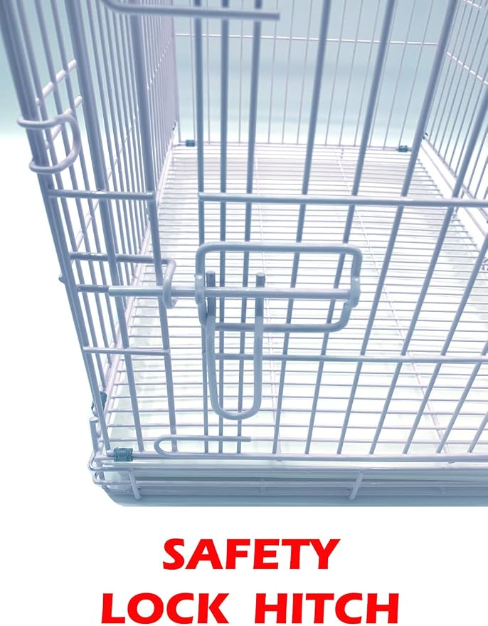 Portable Foldable Carrier Travel Vet Breeder Training Cage - Image 3