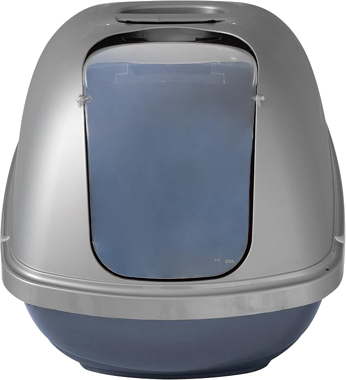 Petmate Basic Hooded Cat Litter Pan, Made in USA, 18.8"L x 15.2"W x 14"H - Image 2