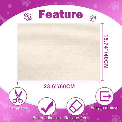 23.6x15.8 Cat Wall Scratcher Mat - Image 9