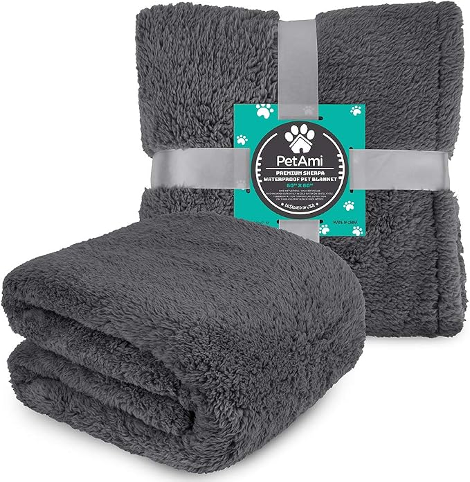 PetAmi Fluffy Waterproof Dog Blanket - Image 8