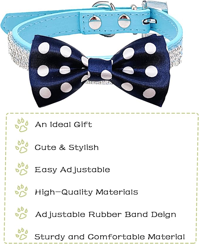 PET SHOW Pet Small Dogs Collar Embellishment Attachment Bow Ties Puppies Cats - Image 5