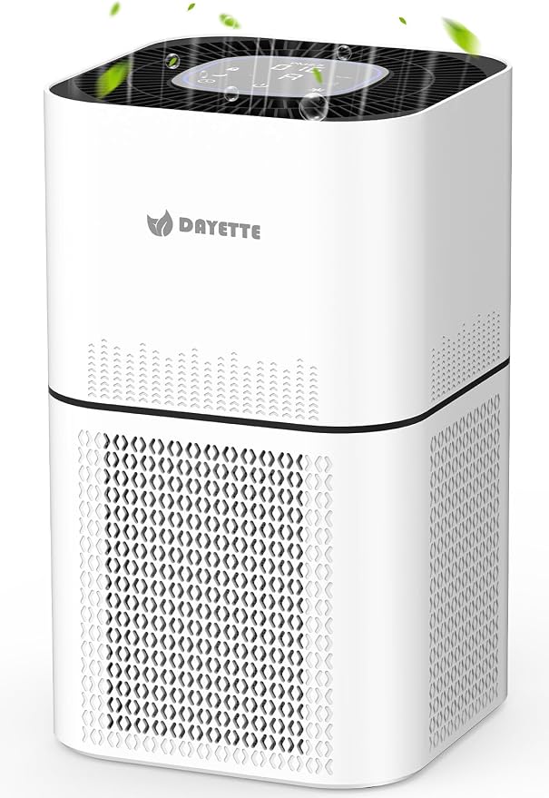 DAYETTE Air Purifiers for Home Large Room Up to 2200ft², H14 Ture Hepa Air by Dayette