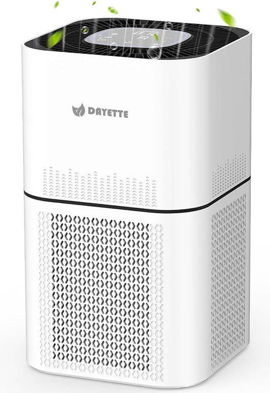 DAYETTE Air Purifiers for Home Large Room Up to 2200ft², H14 Ture Hepa Air by Dayette
