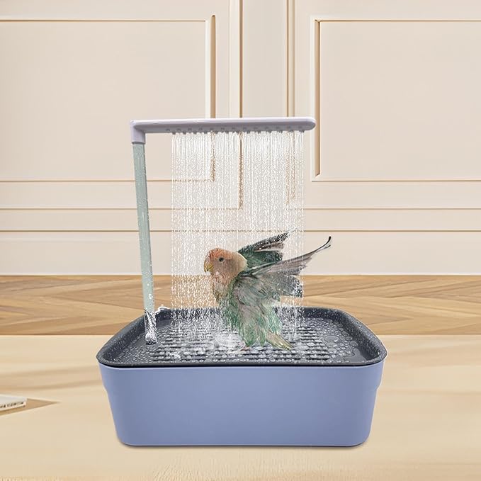 Parrot Bathtub, Automatic Circulating Water Bird Shower Pet Bird Bath - Image 3