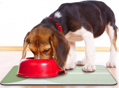 Dog Food Mats for Floors Waterproof, Cat Water Bowl Mats Pet Feeding Absorbent - Image 6