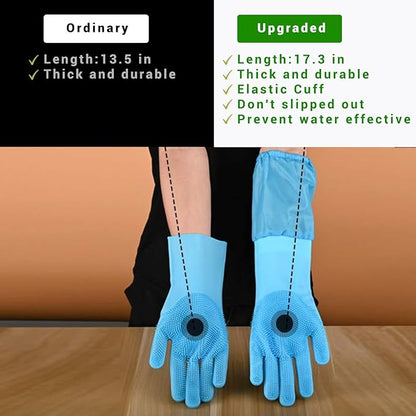 Dog Washing Gloves, Pet Grooming Gloves - Image 5
