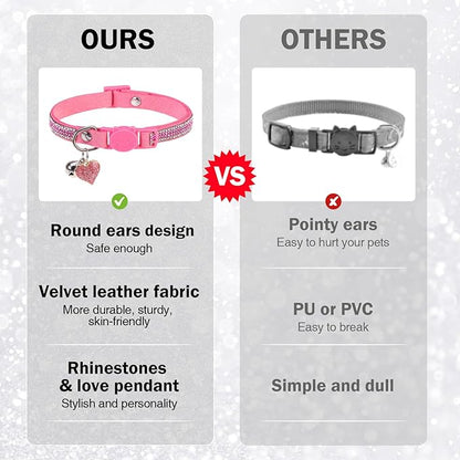 Rhinestone Cat Collar Breakaway - Image 4