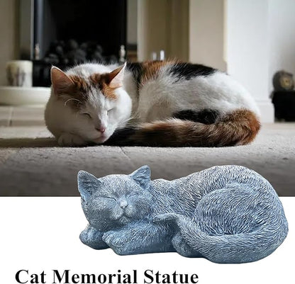 Cats Memorial Stone Garden Statue, Pet Statues Gifts - Image 5