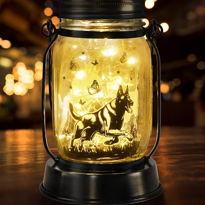 Belgian Malinois Dog Gifts for Women/Men Belgian Malinois Solar Lanterns by kyoryuger