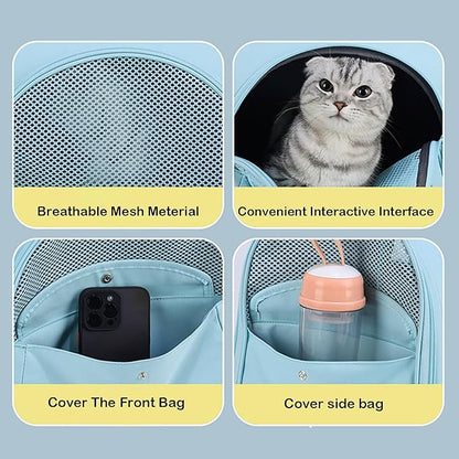 Cat Carrier Backpack, Large Space Animal Carrier Backpacks - Image 4