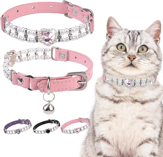 EXPAWLORER Cat Collar Leather by EXPAWLORER