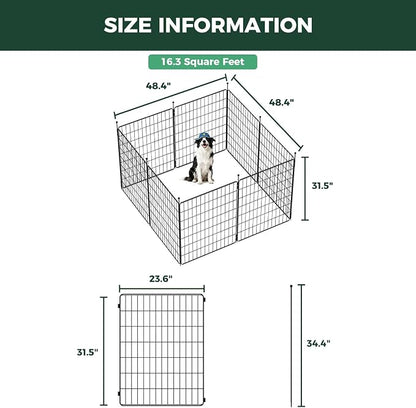 FXW MiniPaws Unleashed Dog Playpen, Expandable & Portable Design - Image 6